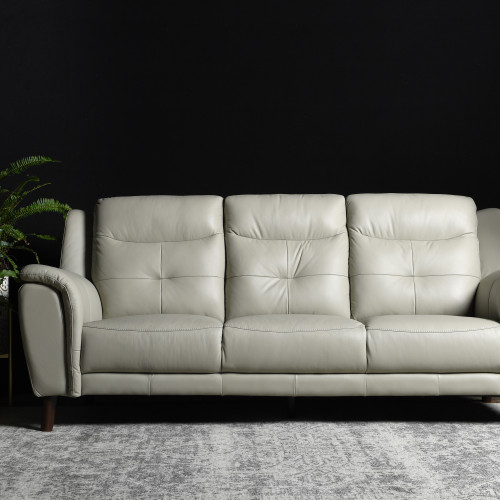 Photograph of Georgie 3 Seater Leather Lounge