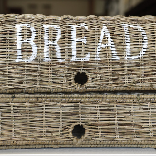 Photograph of Rattan bread basket