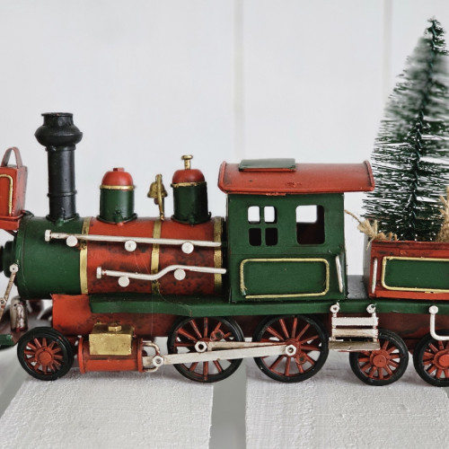 Photograph of Christmas steam train