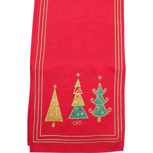 Photograph of Christmas Embroided Table Runner