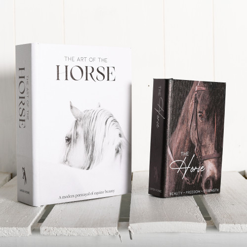 Photograph of Horse Book Box (Set of 2)