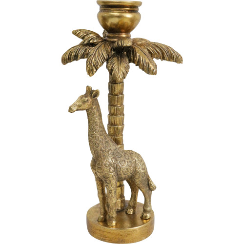 Photograph of Candle Holder Giraffe Palm