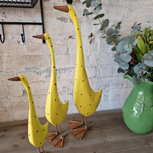 Photograph of Set of 3 Yellow Ducks