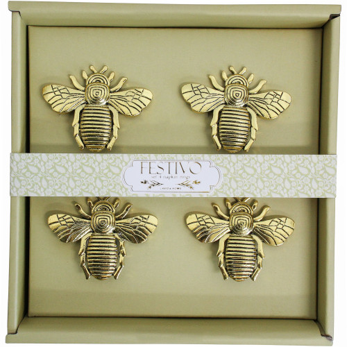 Photograph of Bee Napkin Holder S/4