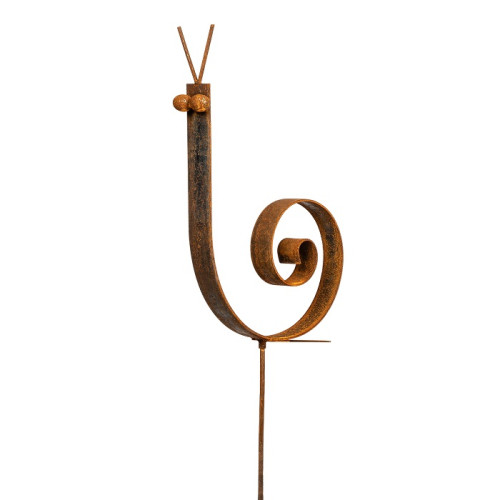 Photograph of Rusty Snail Stake Large