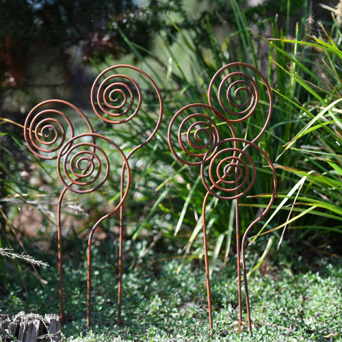 Photograph of Metal Garden Fronds