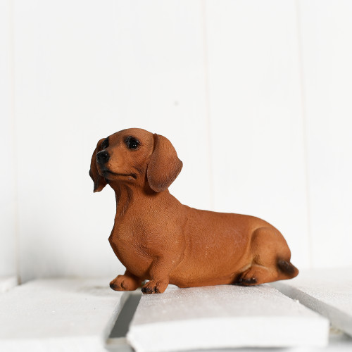 Photograph of Dachshund Puppy Figurine