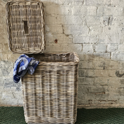 Photograph of Banyan Lidded Kubu Laundry Hamper