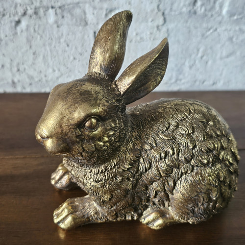 Photograph of Rabbit Antique Gold